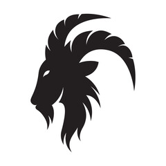 Goat logo images illustration