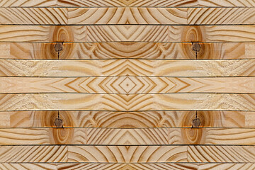 Composizione di piastrelle di legno di abete con venature