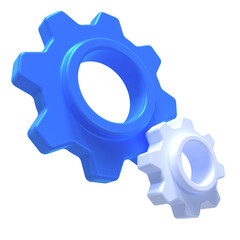 Render illustration. Simple icon for web and app. Modern trendy design. Transparent background. Format png