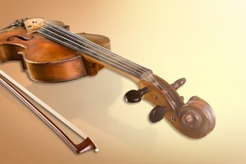 Fototapeta premium Violin string music classic instrument