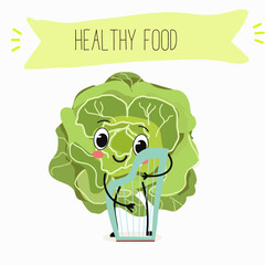 Vector cartoon character carambola; carom; funny vegetable; fruit. Farm fresh harvest; agriculture organic veggie or vegetarian food ripe product.