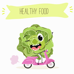 Vector cartoon character carambola; carom; funny vegetable; fruit. Farm fresh harvest; agriculture organic veggie or vegetarian food ripe product.