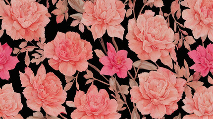 Flower Oil Painting Background Wallpaper Poster 