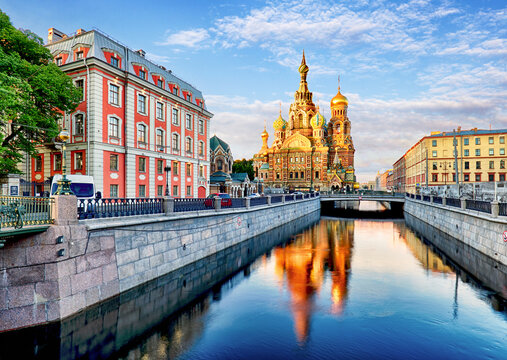 Church of the Saviour on Spilled Blood, St. Petersburg, Russia