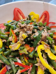 delicious vegetable salad from the egypt