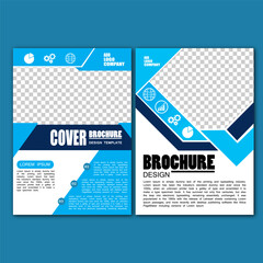 Cover brochure vector template
