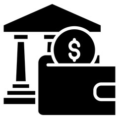 Finance Icon Element For Design