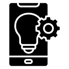 Mobile App Icon Element For Design
