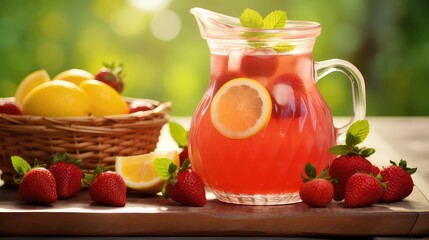 fruit summer juice drink berry illustration fresh glass, refreshment ice, lemonade soda fruit summer juice drink berry