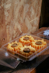 Jelly in flower shape, Flower jelly, sweet, good tasty ,Flower jelly in various colors