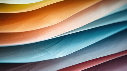 Abstract colorful paper lines background