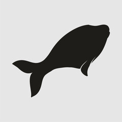 Collection of fish silhouettes Good to use for symbols, logos, web icons, mascots, signatures or any design you want.