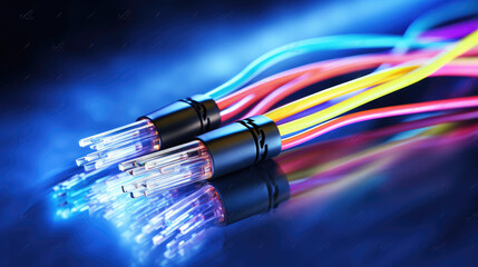 Optical Fiber Cable Connection. The Backbone of Digital Communication