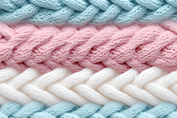 Knitted texture, pastel colors
