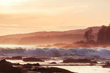Sea sunset