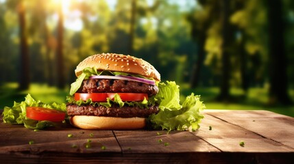 fresh lettuce burger food photograph illustration delicious tasty, vegetarian vegan, meal lunch...