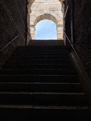 stairway in arena verona