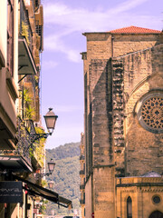 Fototapeta premium Ancient Architecture in San Sebastian