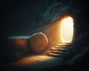 The empty tomb of Yeshua- Easter Resurrection