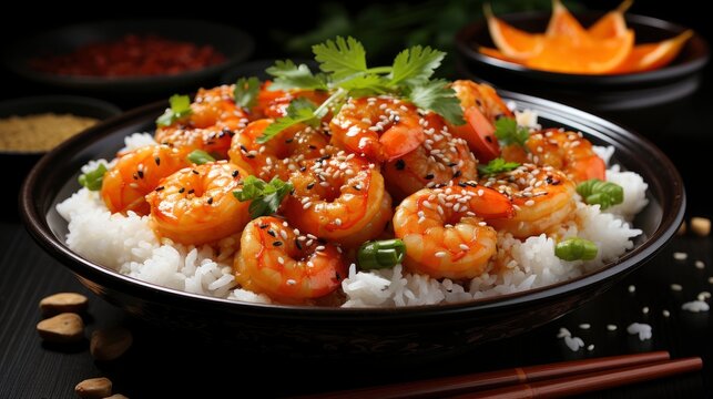 Shrimp Stew Usually Served Rice Mush , Background Images , Hd Wallpapers, Background Image