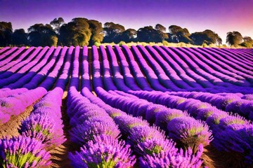Fototapeta premium lavender field in region