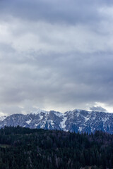 Naklejka premium Bergmassiv Wilder Kaiser