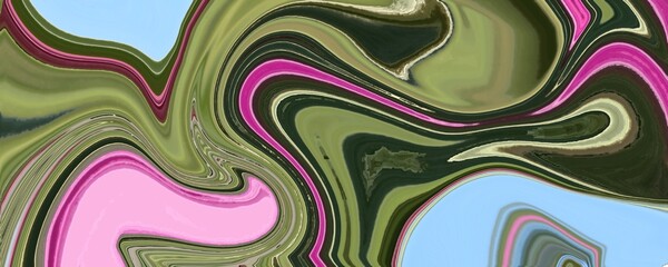 Liquid surface gradient oil Marble textile acrylic paint color swirl background wallpaper