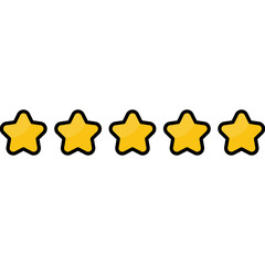 Stars Rating Icon