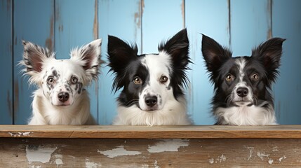 Banner Close Three Hide Dogs Head , Background Images , Hd Wallpapers, Background Image