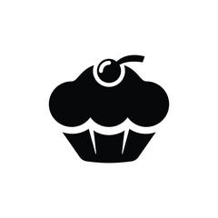 Cake Vector simple  editable birthday