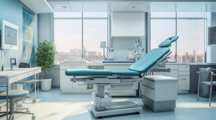 modern medical office interior