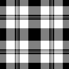 Pattern fabric seamless of tartan background plaid with a texture check vector textile.