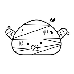 jelly mummy halloween