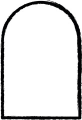 cemetery sign vector icon in grunge style