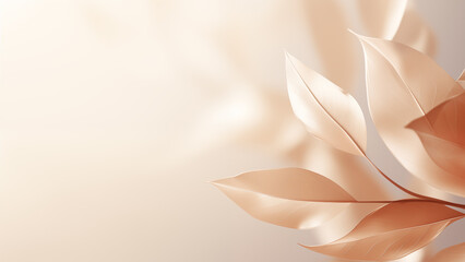 A wallpaper image featuring beautiful beige flowers