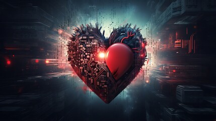 breathtaking digital cyber battle: epic space war between aliens and astronauts - intergalactic sci-fi scene