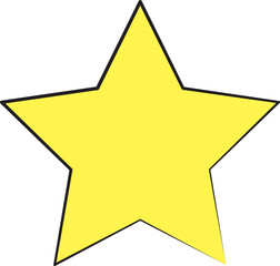 An illustration featuring Star, perfect for crafting a myriad of delightful content such as presentations, graphics, video editing, and more.