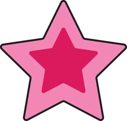 An illustration featuring Star, perfect for crafting a myriad of delightful content such as presentations, graphics, video editing, and more.