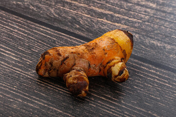 Fresh curcuma root for cooking