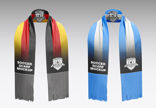 Fan Scarf Mockup