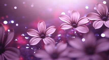Abstract pink purple glitter background