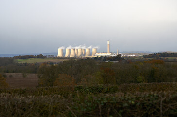 Ratcliffe on Soar power station in Nottinghamshire, UK
