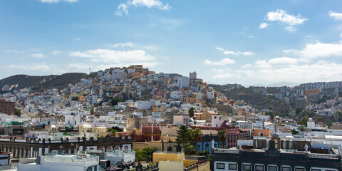 Fototapeta na wymiar Las Palmas city in Gran Canaria, Spain