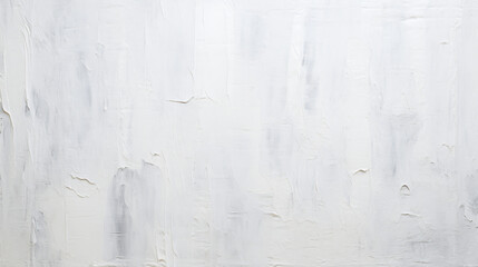 Abstract white oil paint brushstrokes texture