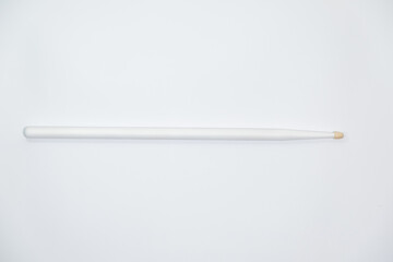 Colored White Drumstick on a white background