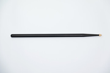 Colored Black Drumstick on a white background