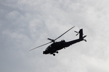 AH-64 아파치 공격헬기의 공중기동 에어쇼