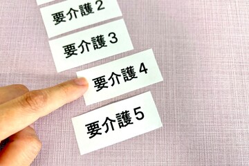 要介護認定　介護保険制度の要介護4