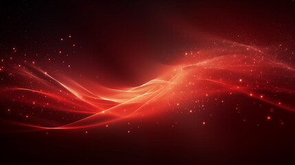 red wave and abstract background - obrazy, fototapety, plakaty