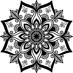 Coloring Mandala for Mindfulness